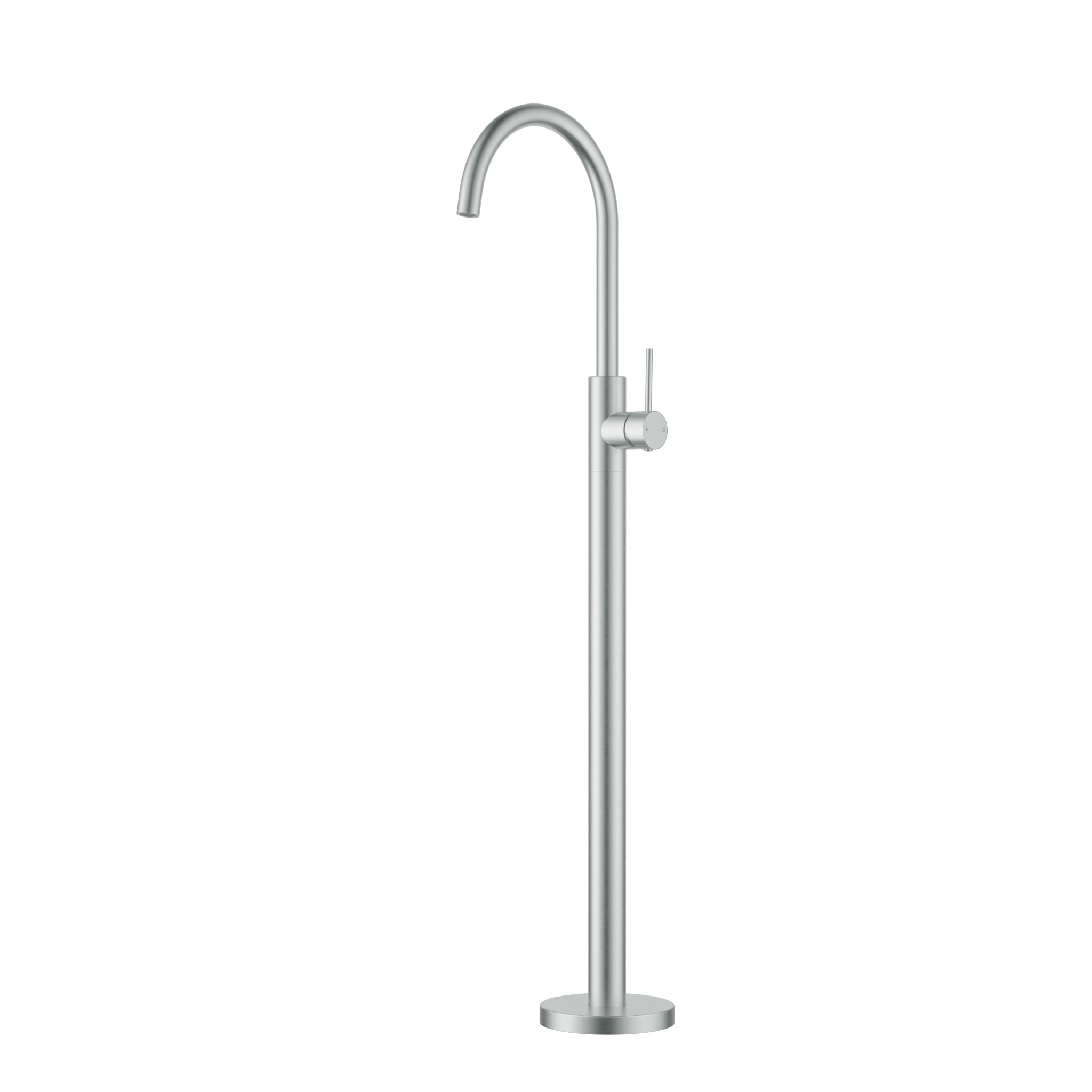 Otus Freestanding Bath Spout With Mixer - Neche Interiors