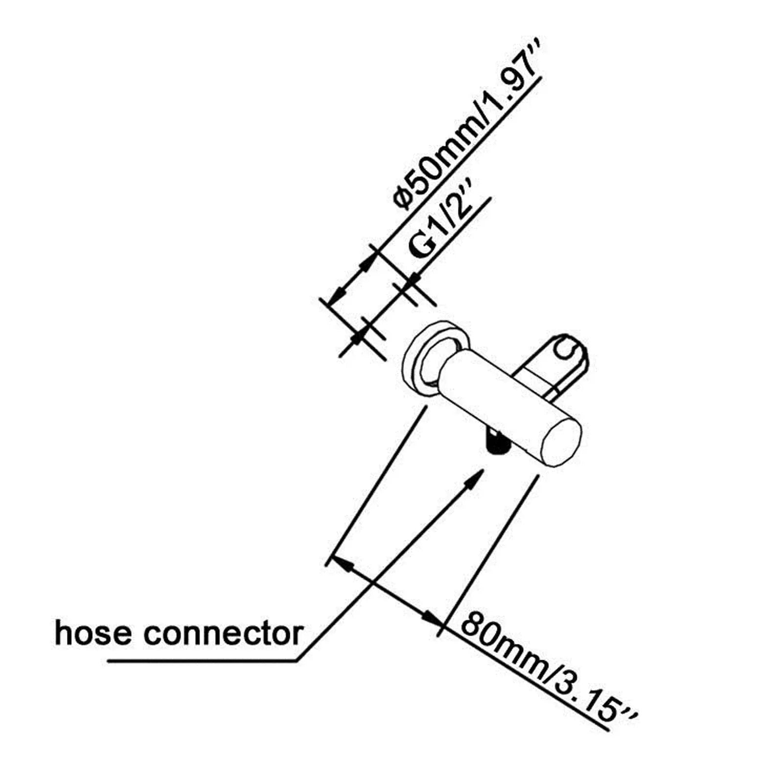 Pentro Shower Holder & Connector