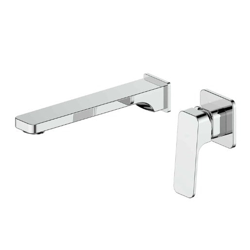 Swept Wall Basin/Bath Mixer