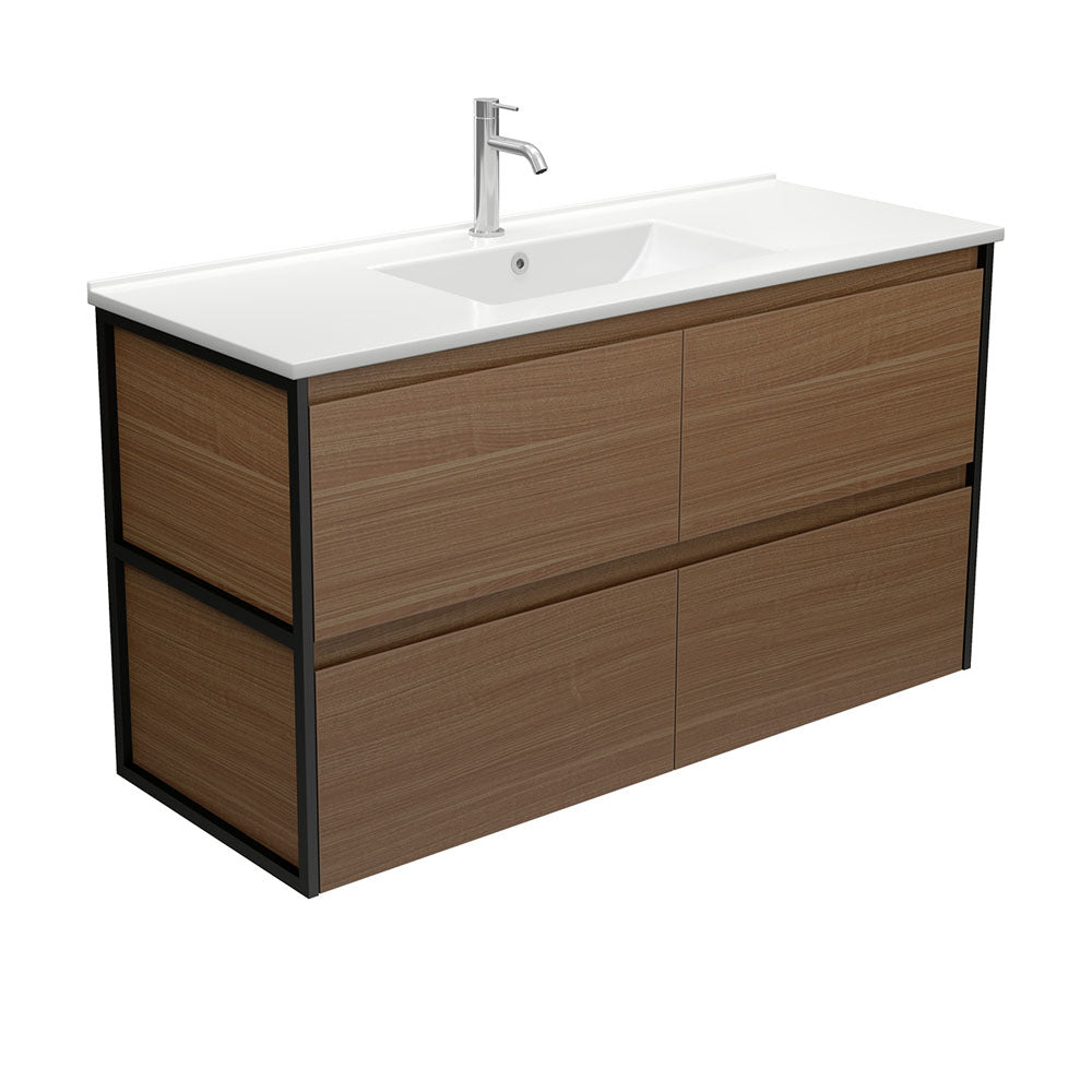 Dolce Amato Walnut Wall-Hung Vanity