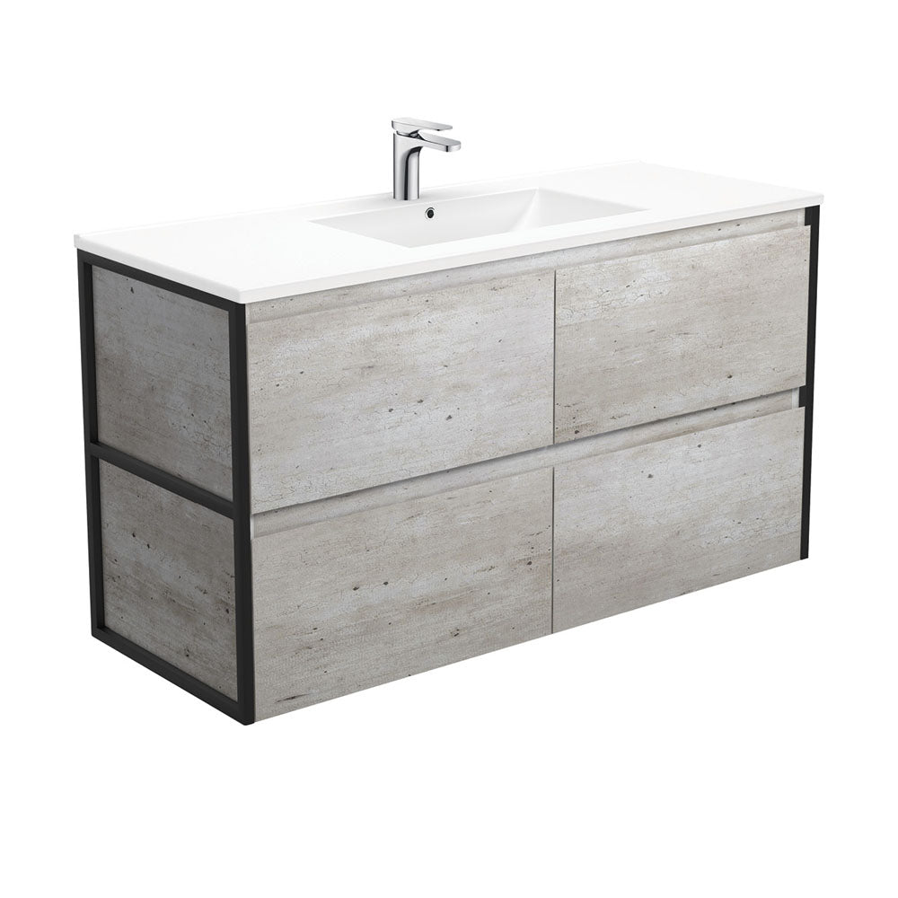 Dolce Amato Industrial Wall-Hung Vanity