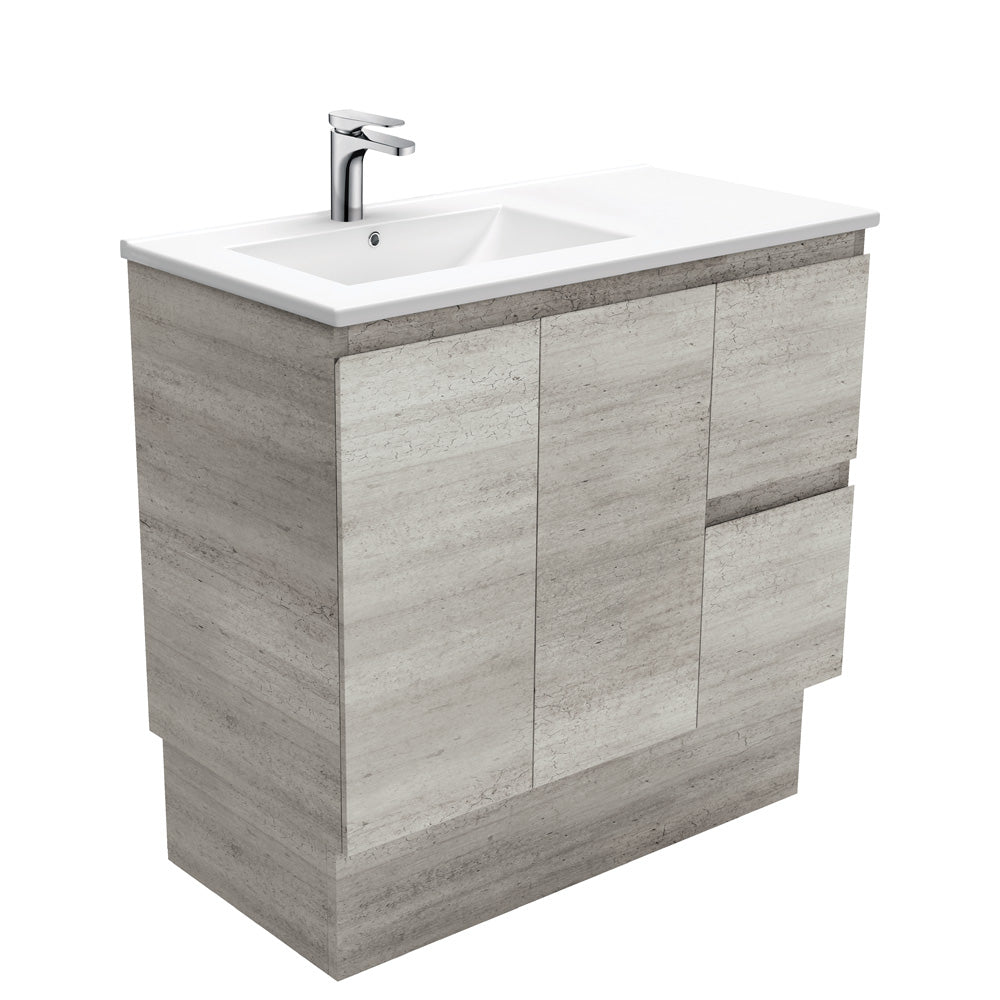 Dolce Edge Industrial Offset Vanity