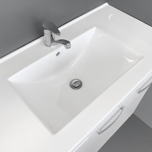 Dolce Amato 1200 Satin Black Vanity On Kick