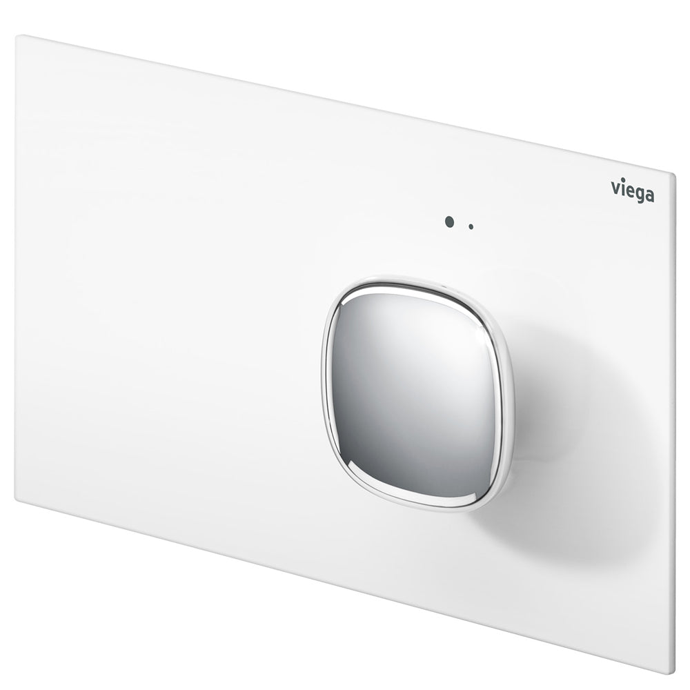 Viega Visign More 202 Electronic Flush Plate With LED Lamps