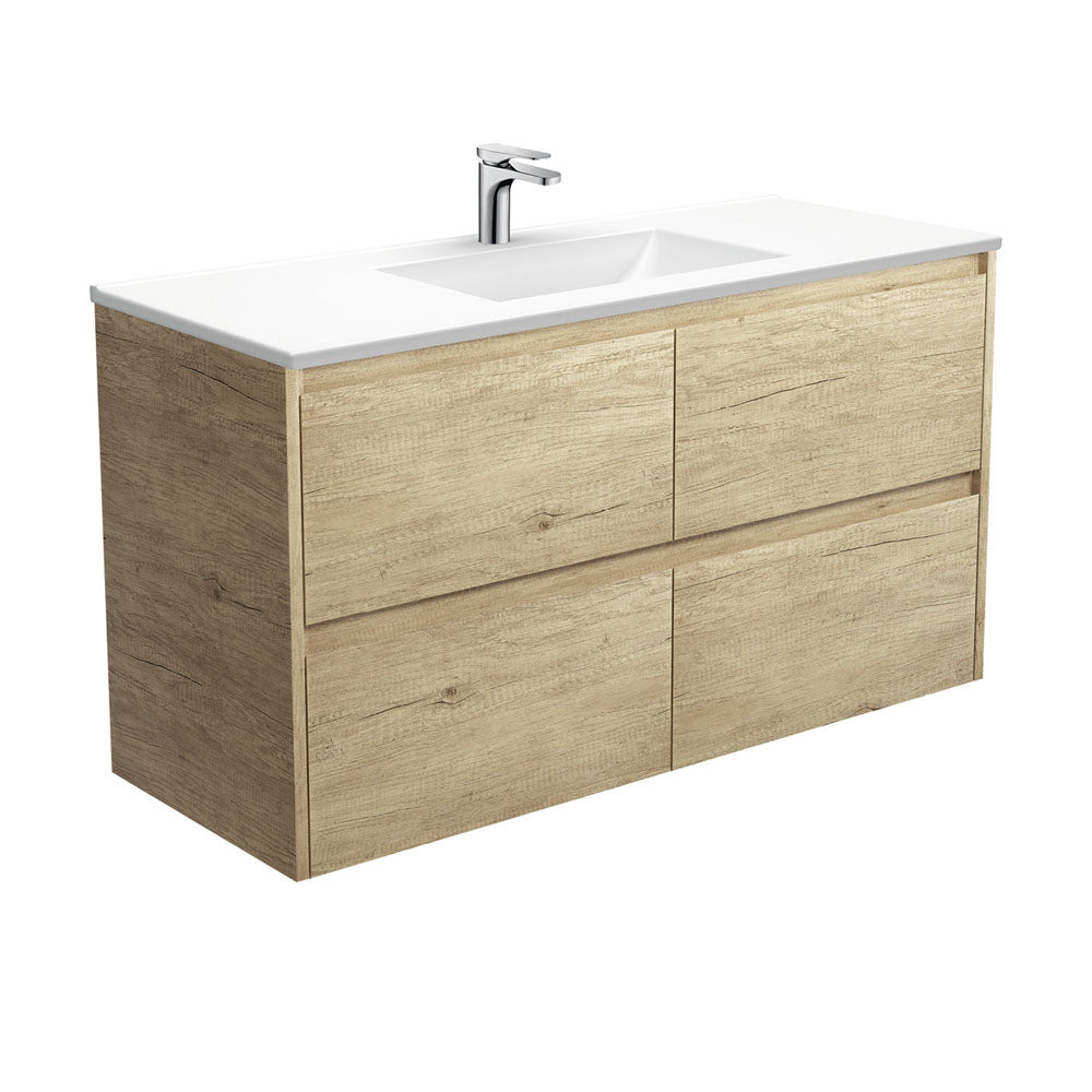 Vanessa Amato Scandi Oak Wall-Hung Vanity