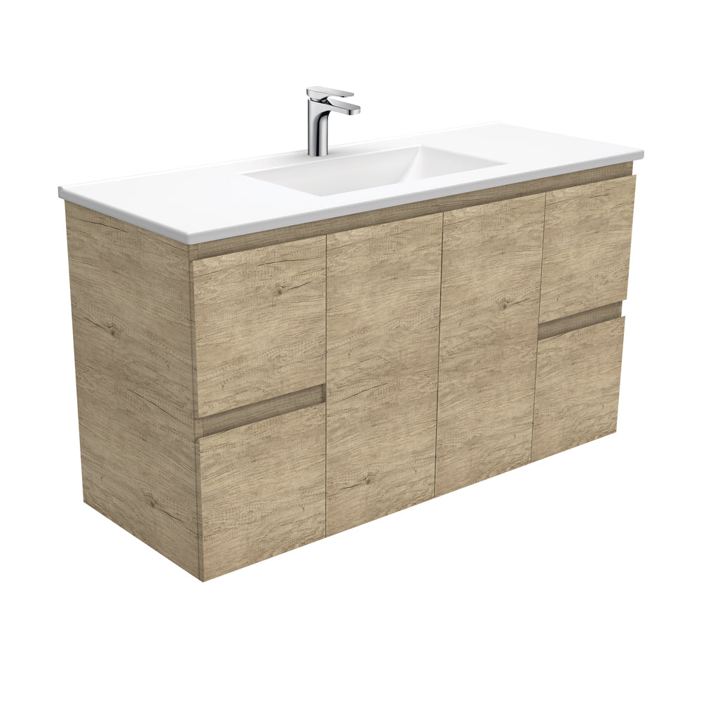 Vanessa Edge Scandi Oak Wall-Hung Vanity