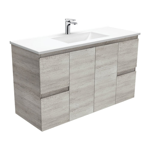 Vanessa Edge Industrial 1200 Wall-Hung Vanity