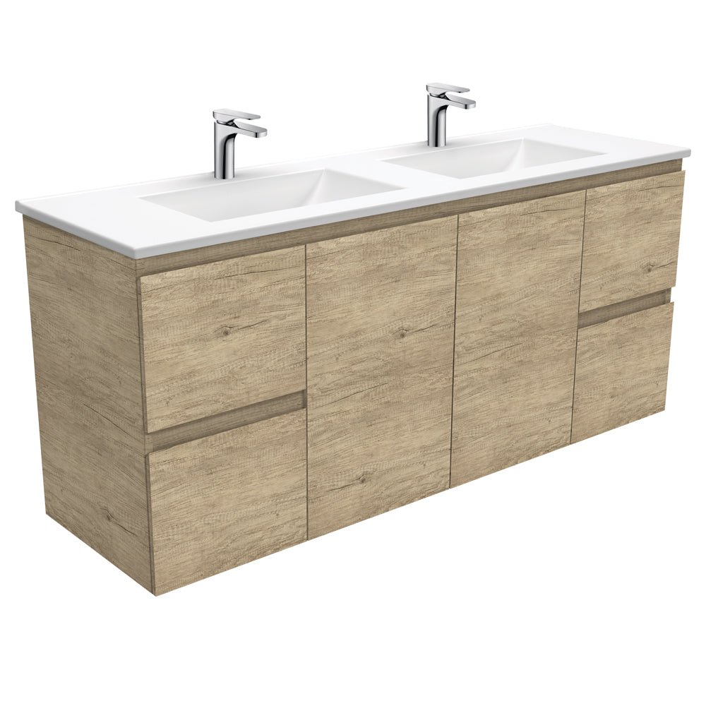 Vanessa Edge Scandi Oak Wall-Hung Vanity