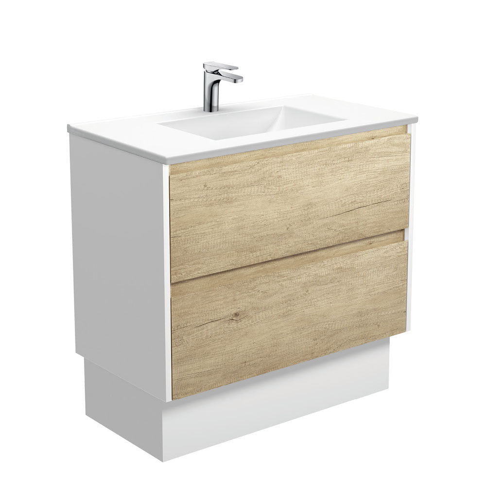 Vanessa Amato Scandi Oak Vanity On Kick