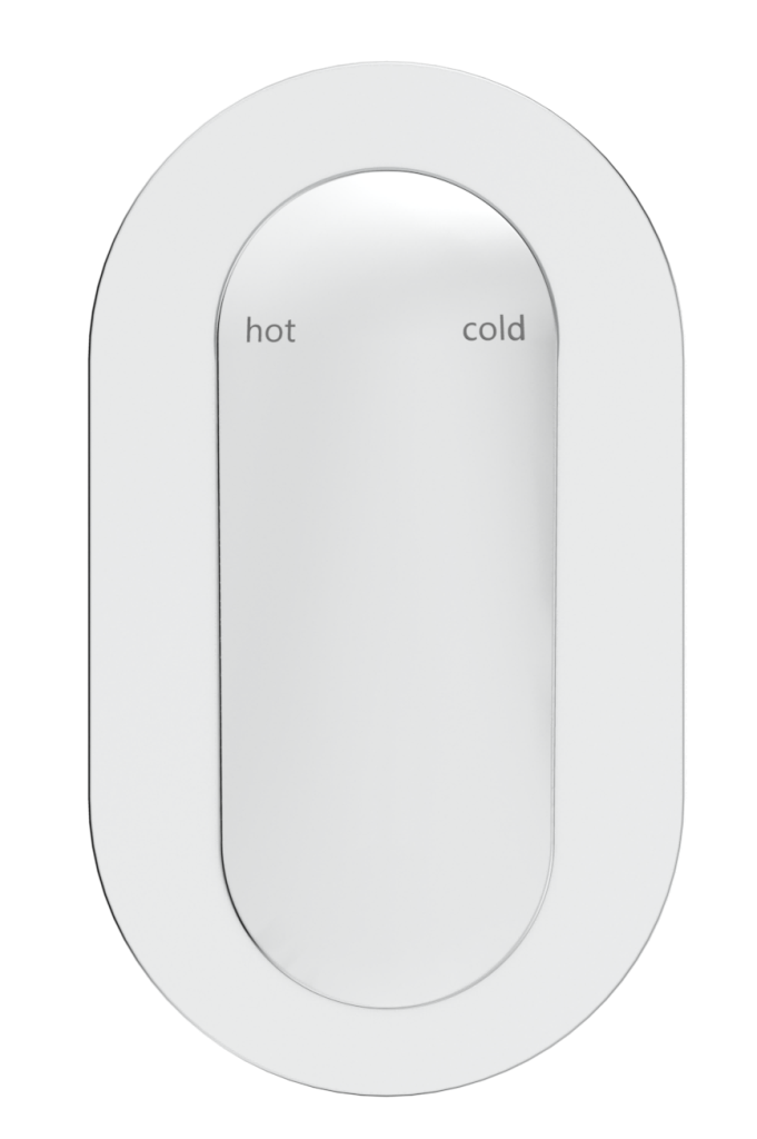 Lantra Shower Mixer - Oval Plate - TRIM KIT ONLY - Neche Interiors