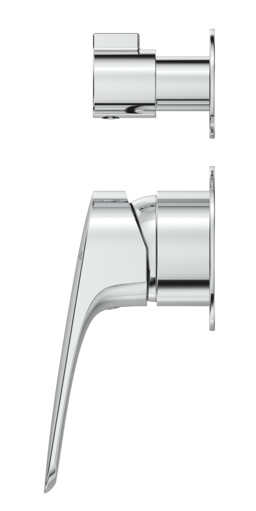 Kaza Shower Mixer Diverter - 2P - TRIM KIT ONLY - Neche Interiors