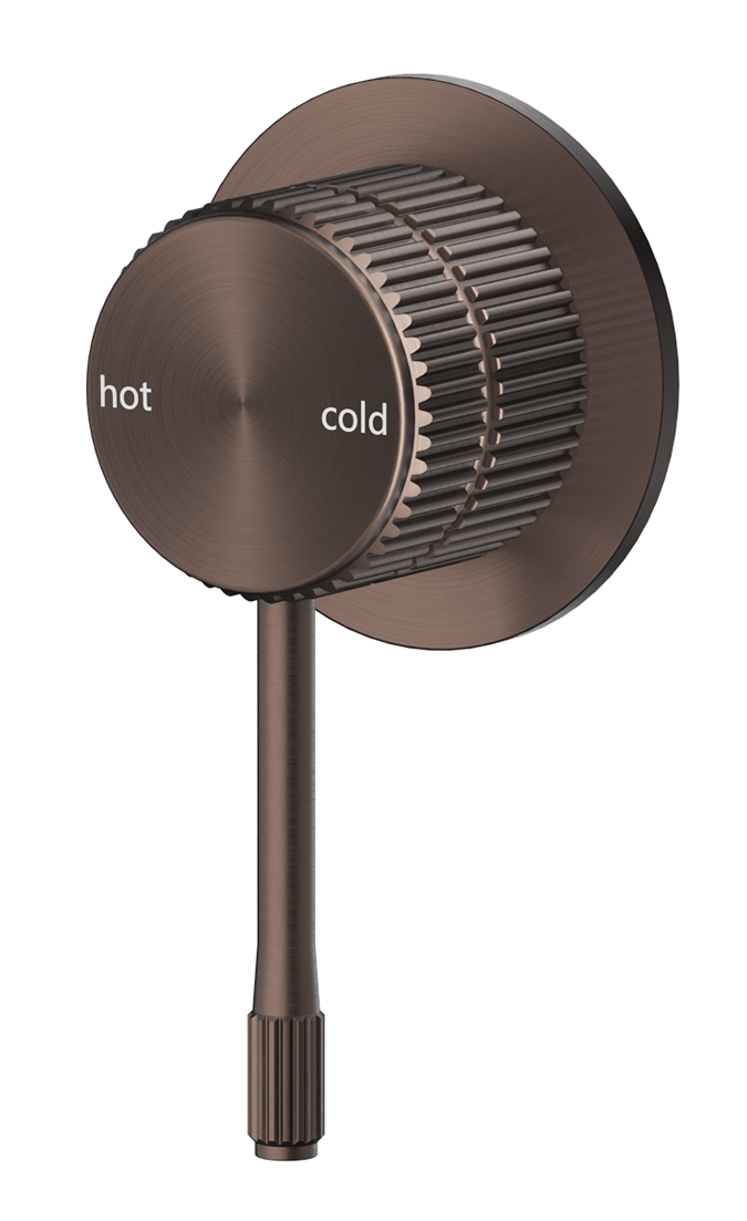 Mica Fluted Shower Mixer - Neche Interiors