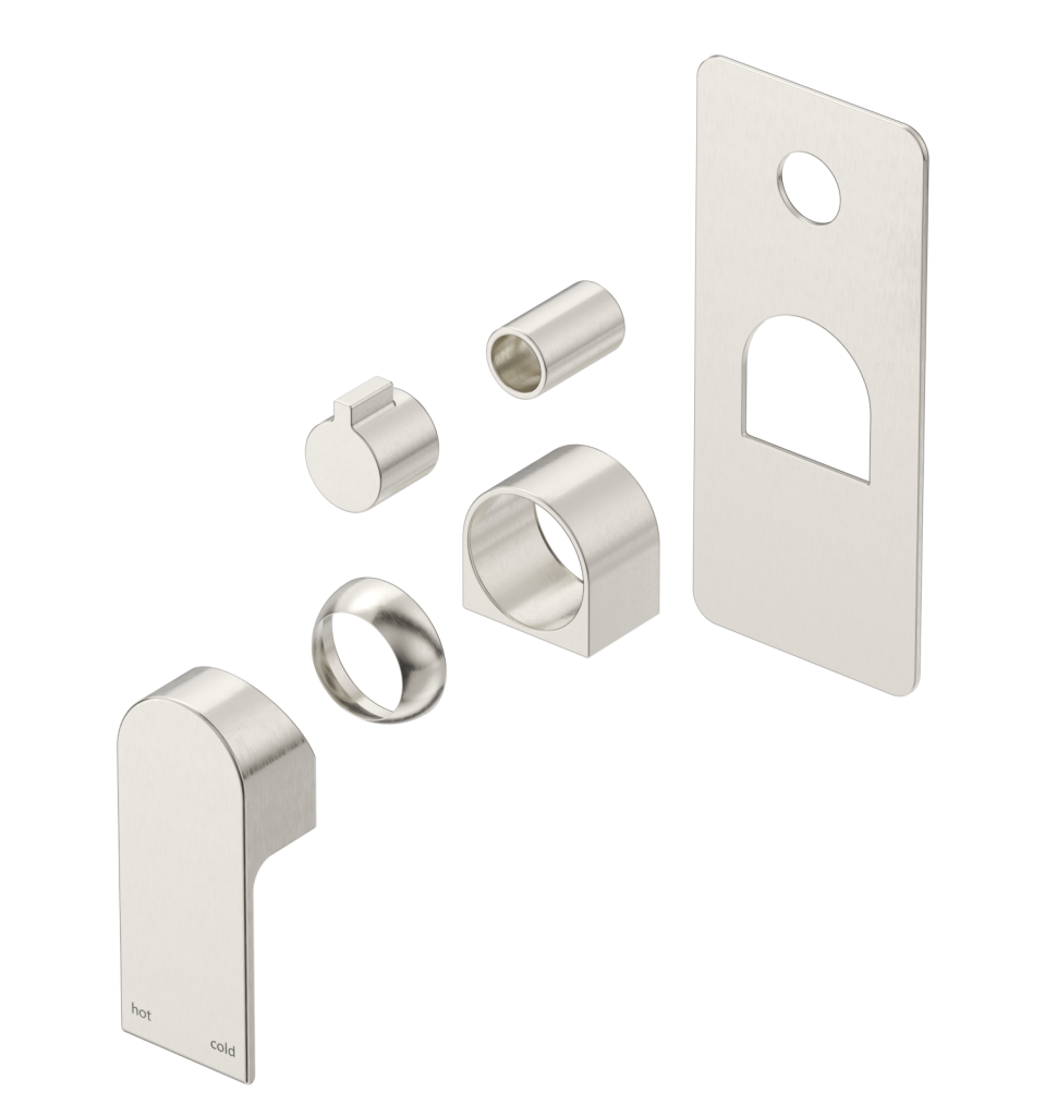 Beki Shower Mixer - Square Plate - TRIM KIT ONLY - Neche Interiors