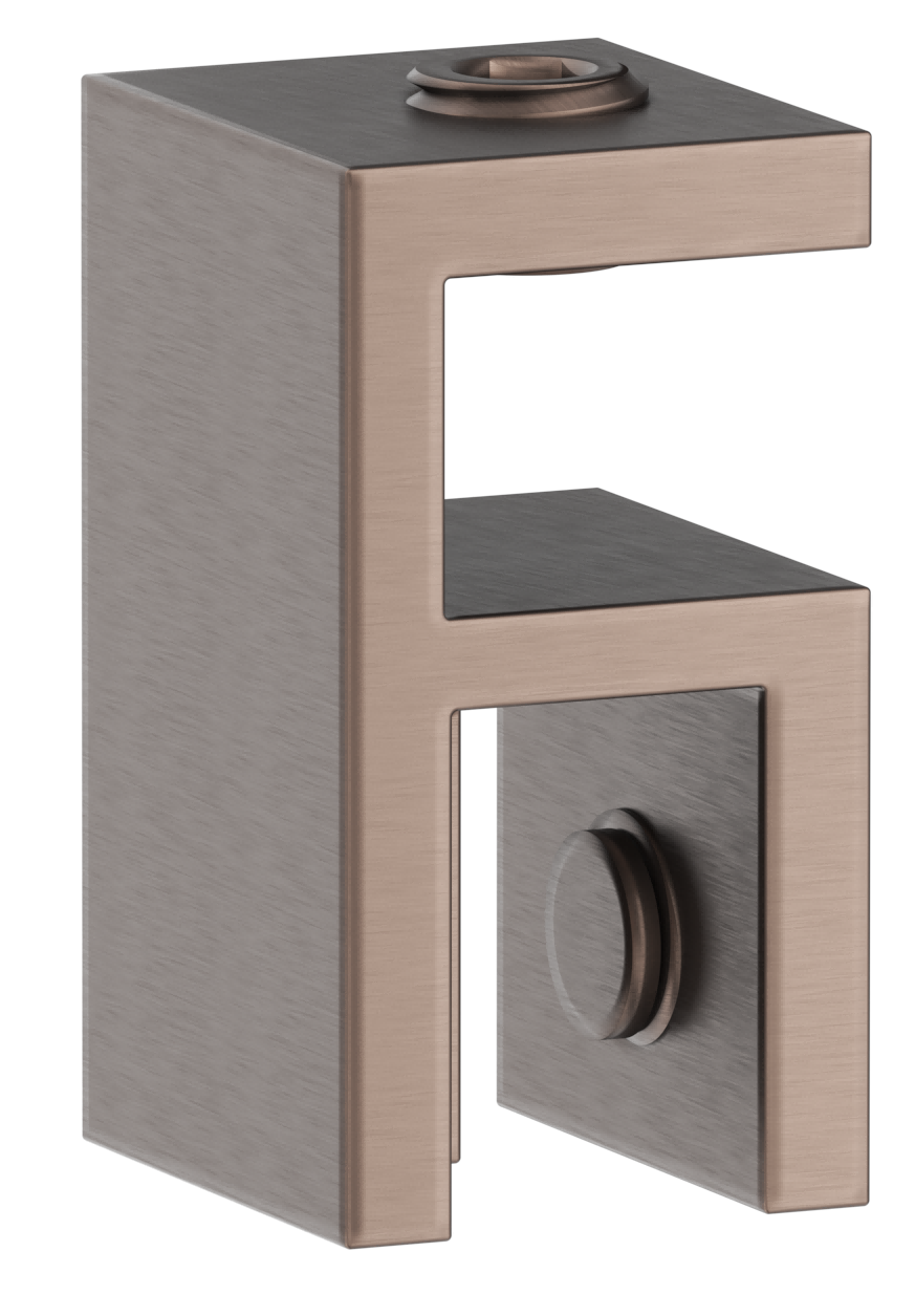 Shower Screen Top Plate Bracket - Neche Interiors