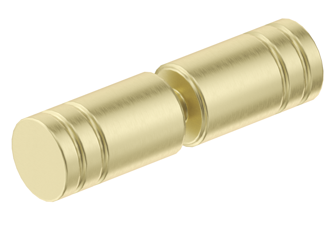 Shower Screen Handle Round Slotted - Neche Interiors