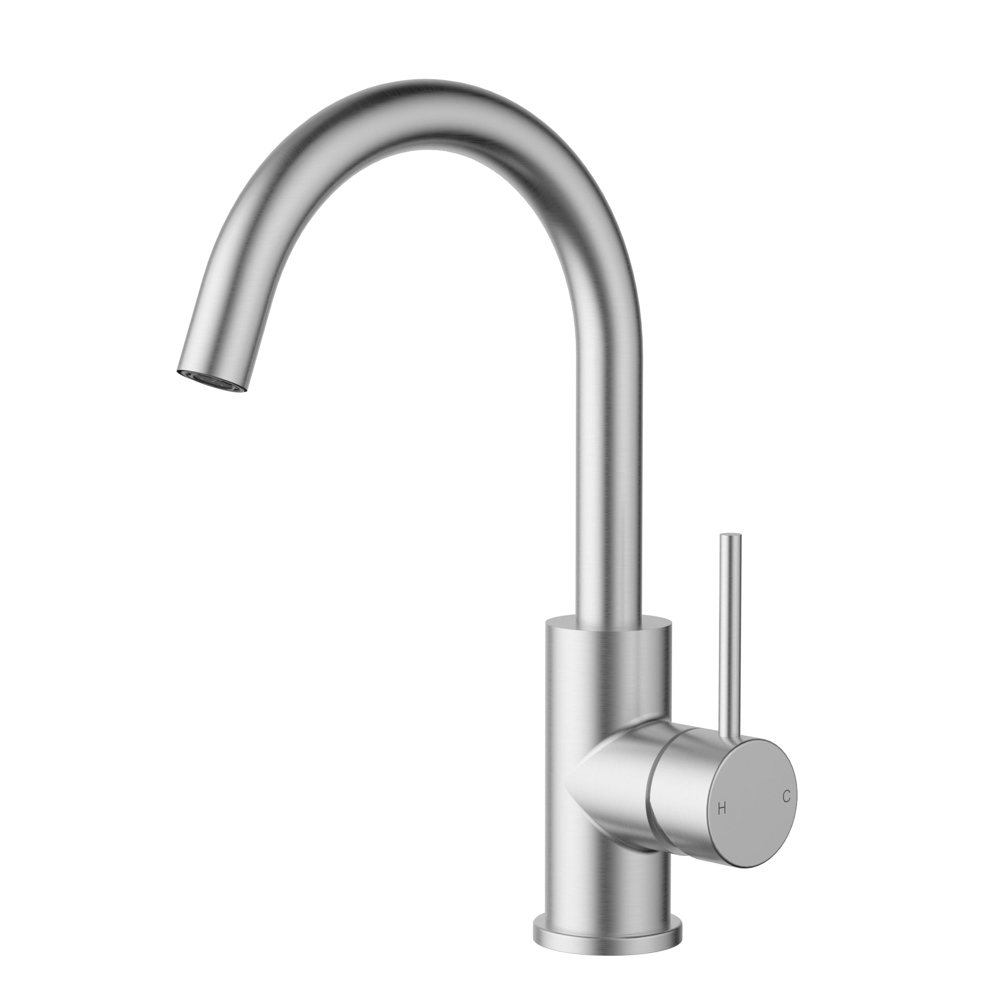 Otus Slimline Gooseneck Basin Mixer - Neche Interiors