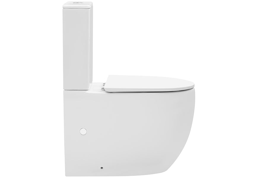 Alegra Ezi Height back to wall toilet suite