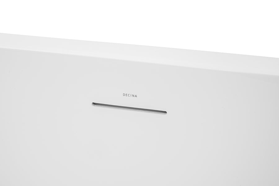 Decina Elisi 1700 Freestanding Bath with Integrated Overflow