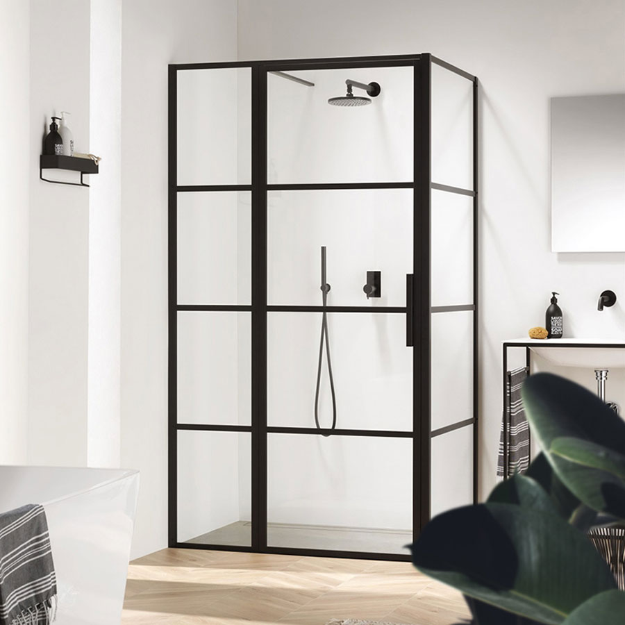 Decina Manhattan 1200 Framed Shower Screen