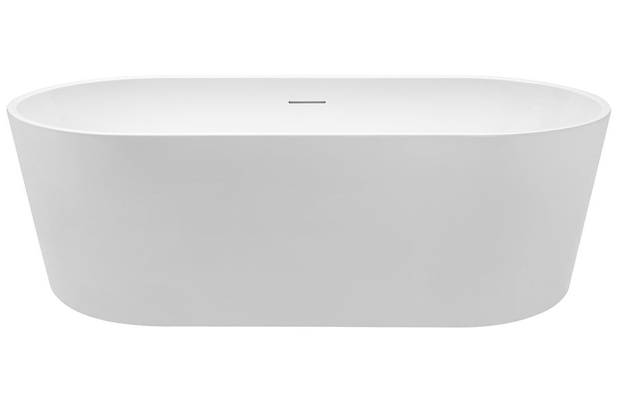 Decina Prezzo 1500/1700 Freestanding Bath with Integrated Overflow