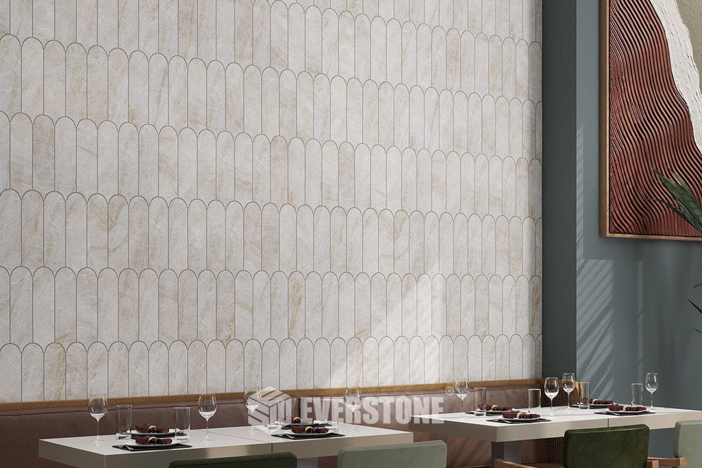 Taj Mahal Porcelain Mosaic - Neche Interiors