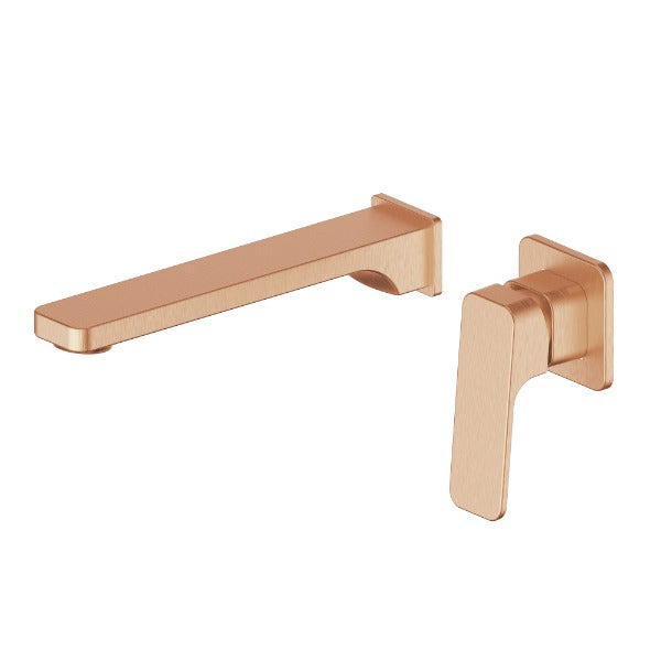 Swept Wall Basin/Bath Mixer