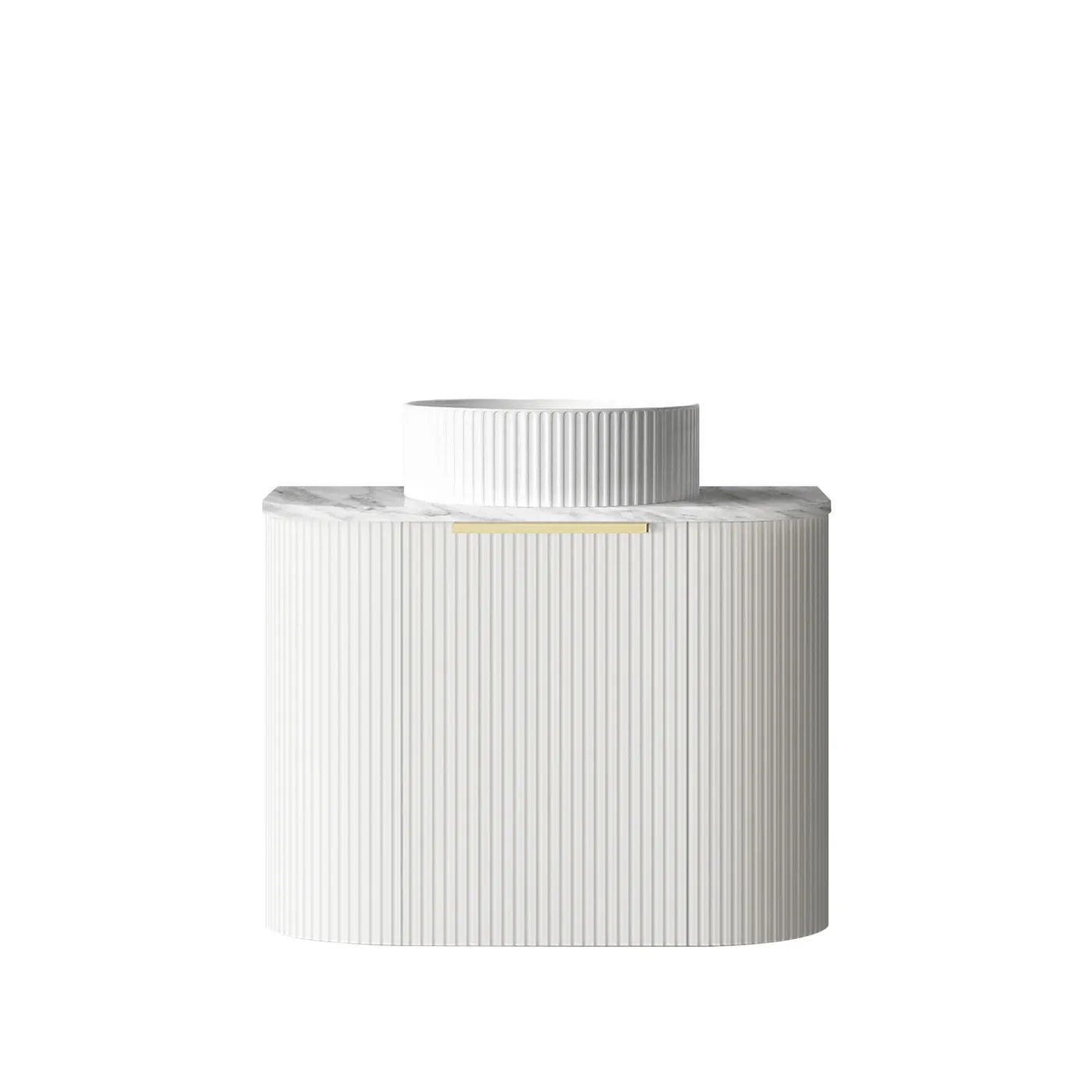 The Bondi Collection - Fluted Satin White - Neche Interiors