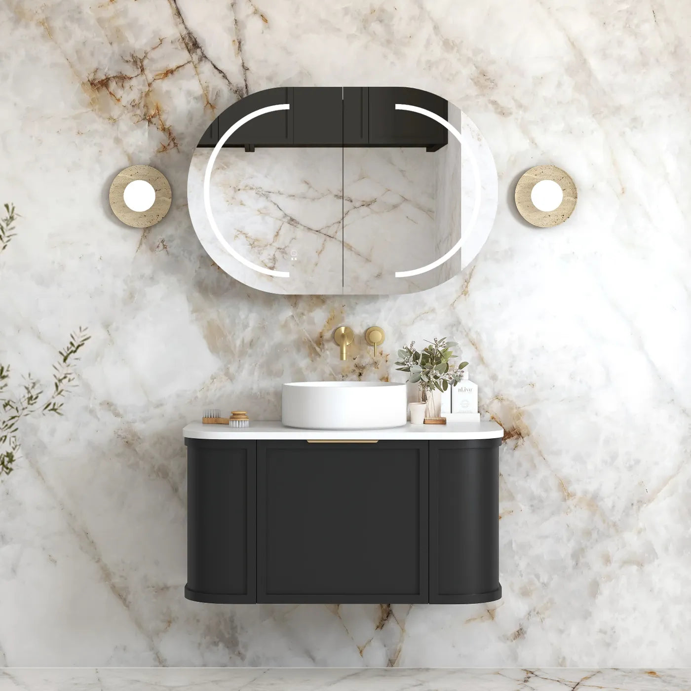 The Hampshire Collection - Satin Black - Neche Interiors
