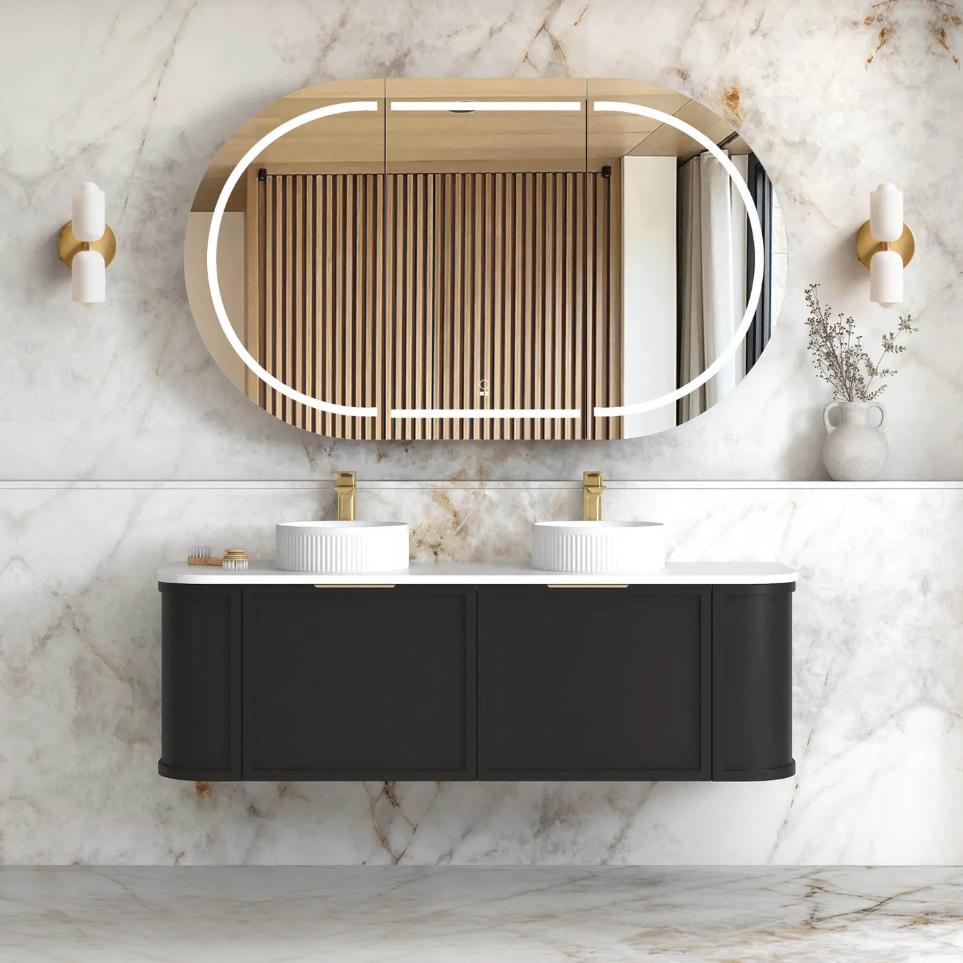 The Hampshire Collection - Satin Black - Neche Interiors
