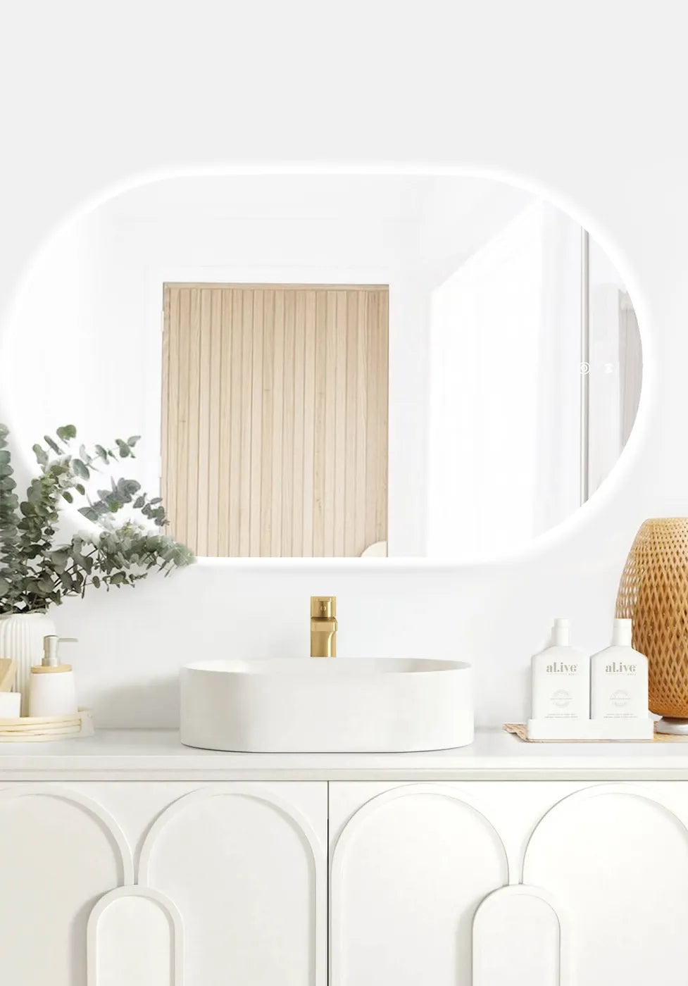 Noosa LED Frameless Mirror - Neche Interiors