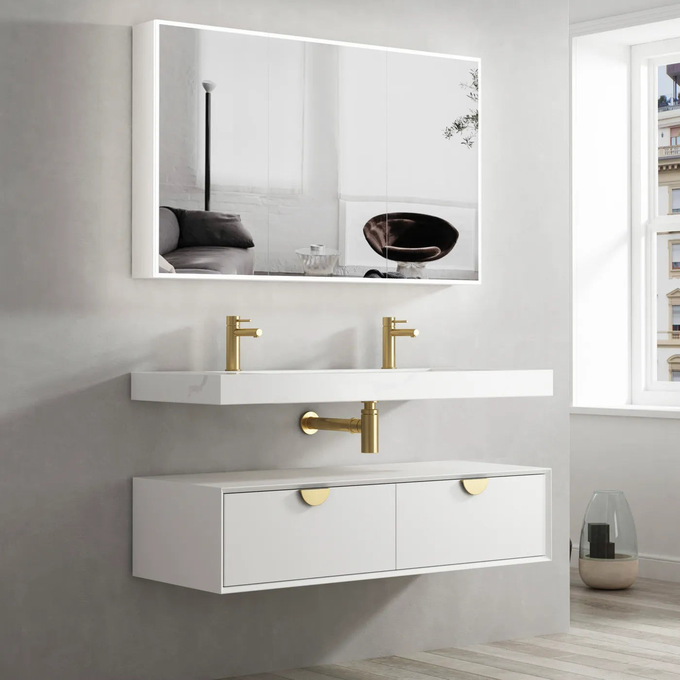 The Moonlight Collection - Satin White - Neche Interiors