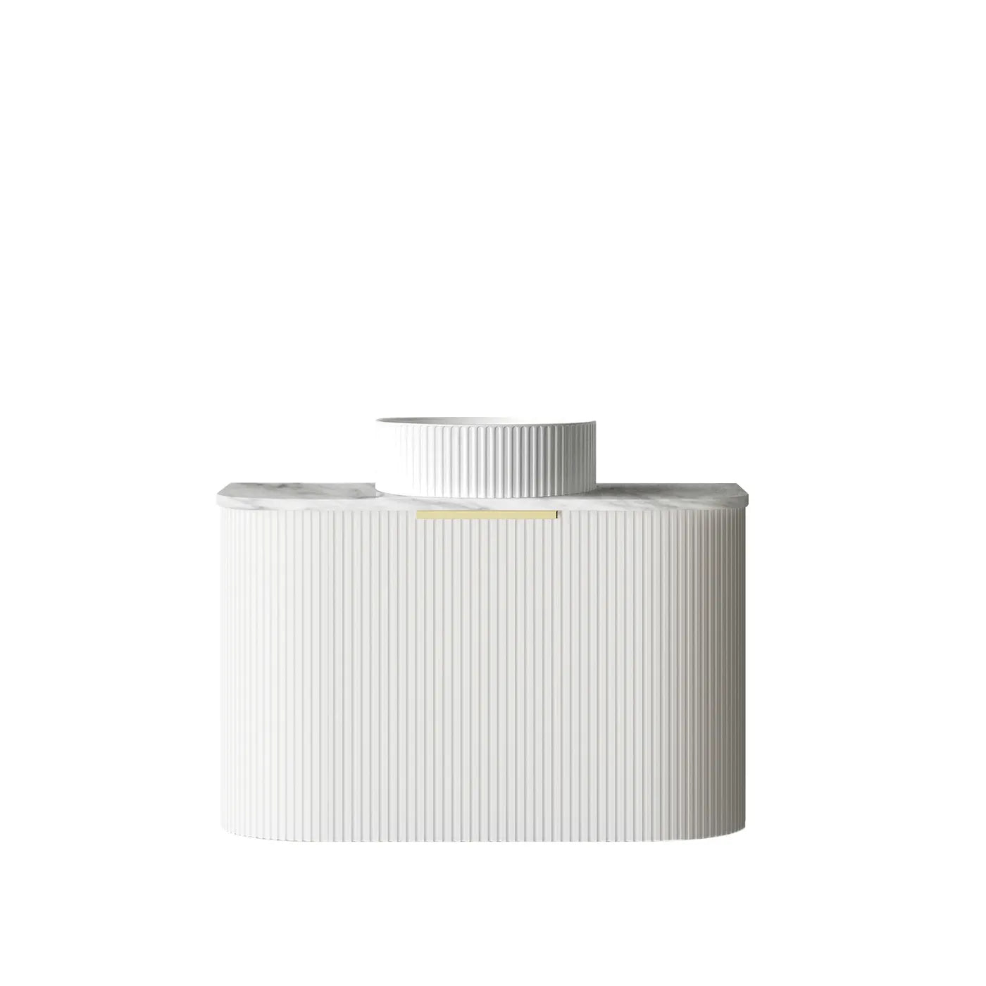 The Bondi Collection - Fluted Satin White - Neche Interiors