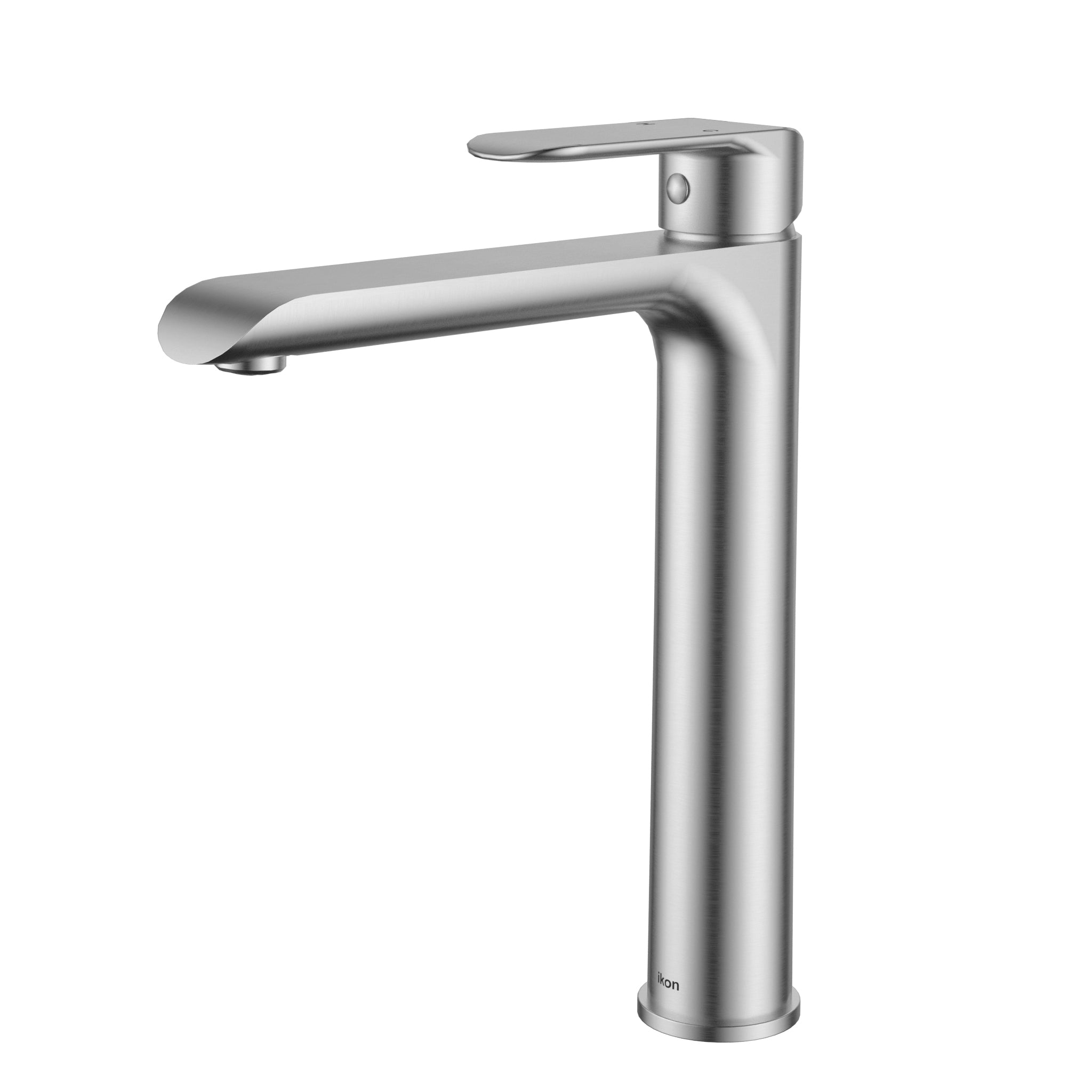 Kara Highrise Basin Mixer In Lead Free - Brushed Nickel