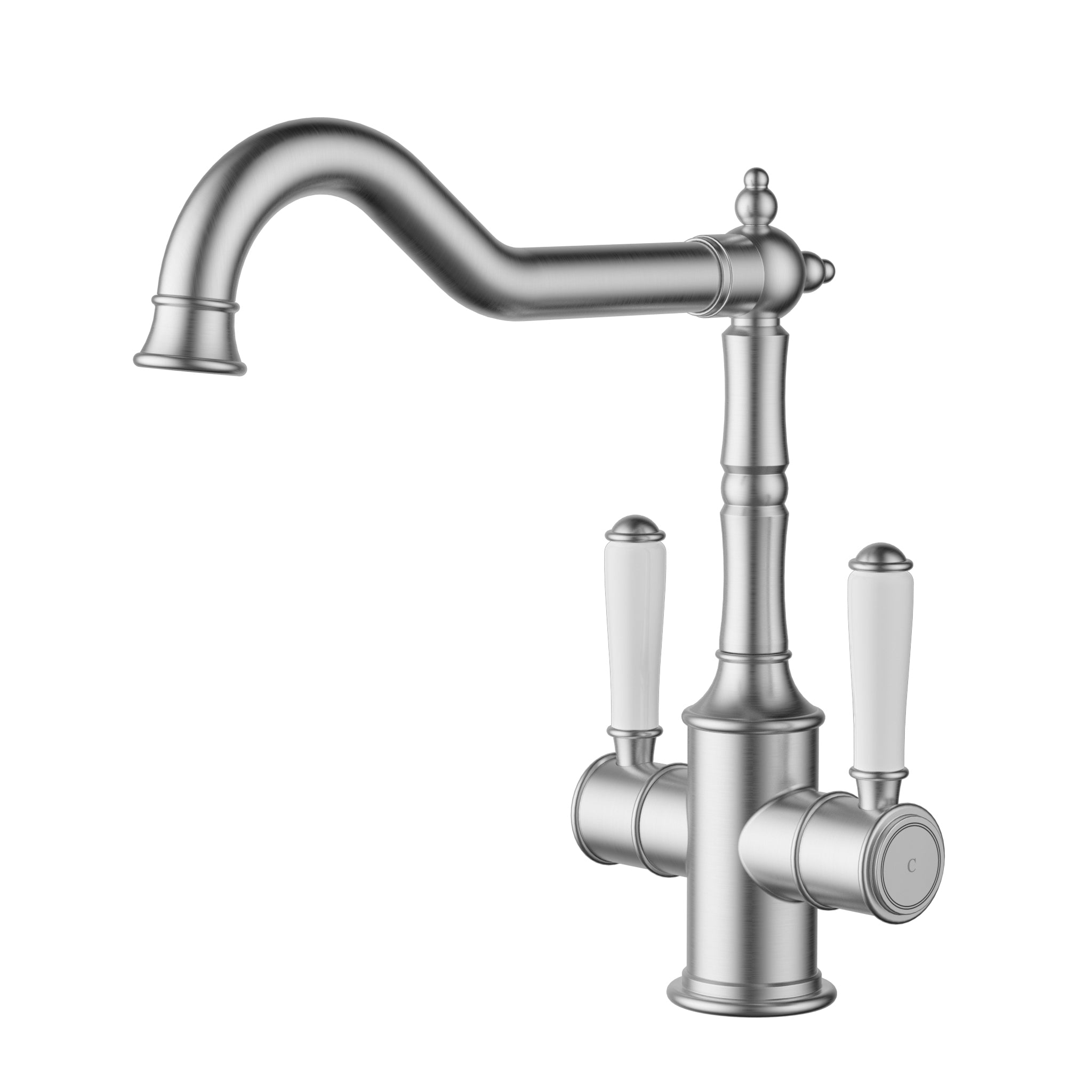 Clasico Sink Mixer Twin Handle / Ceramic Handle - Neche Interiors