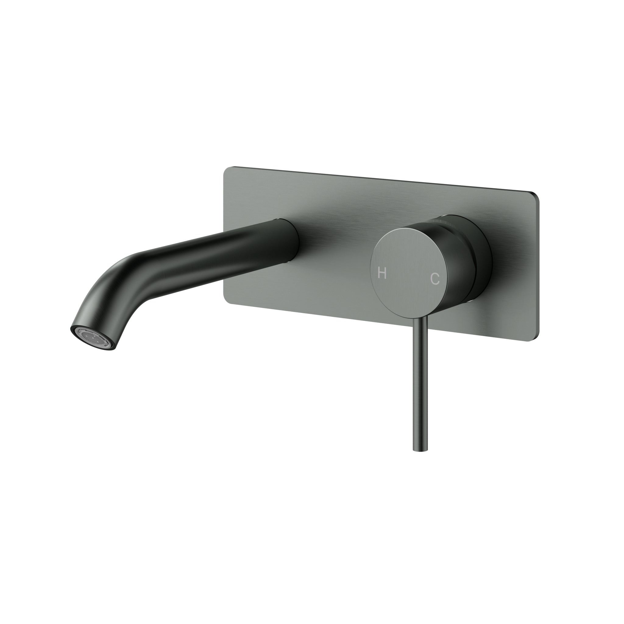 Otus Slimline Wall Basin Mixer - Neche Interiors