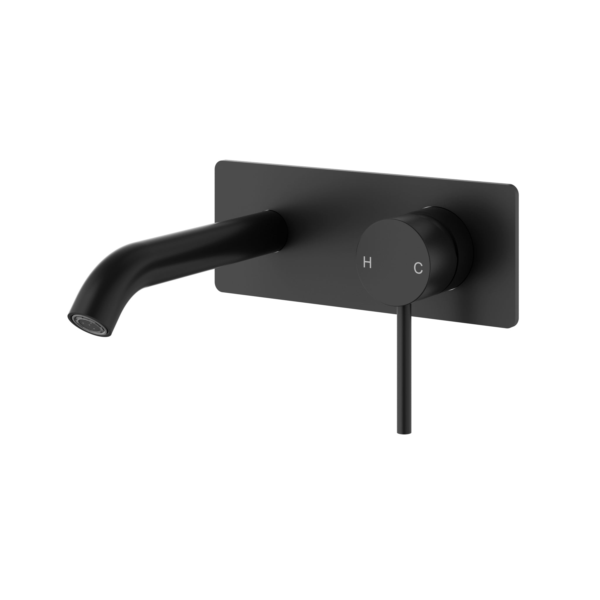 Otus Slimline Wall Basin Mixer - Neche Interiors