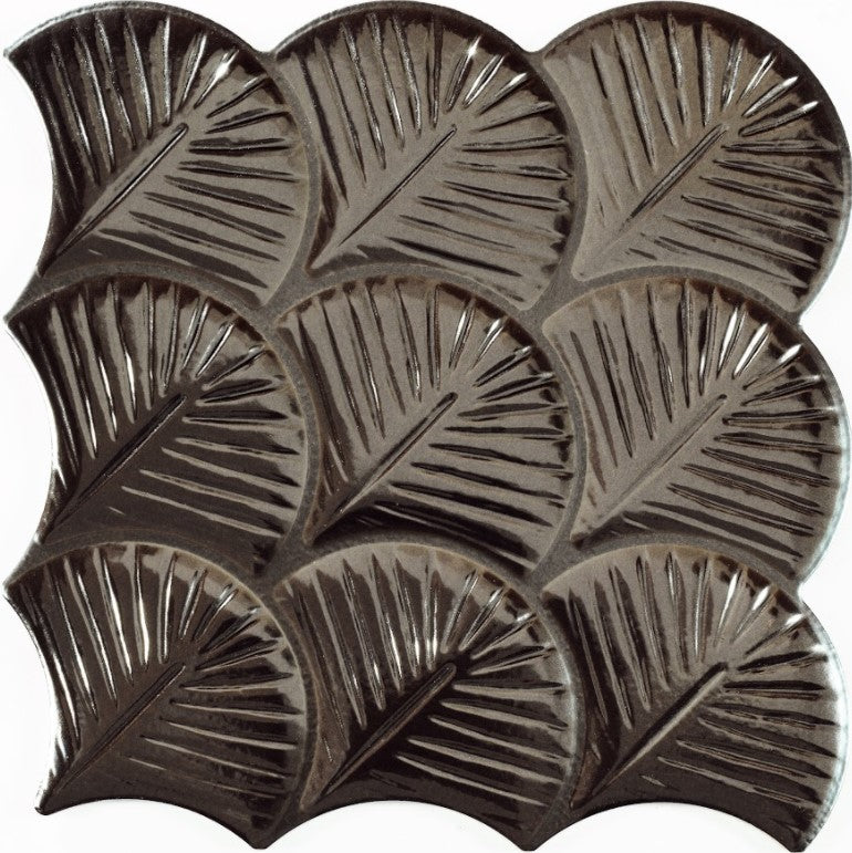 Scale Shell Anthracite - 300.70��300.70 Interlocking - Quality Tiles - Neche Interiors