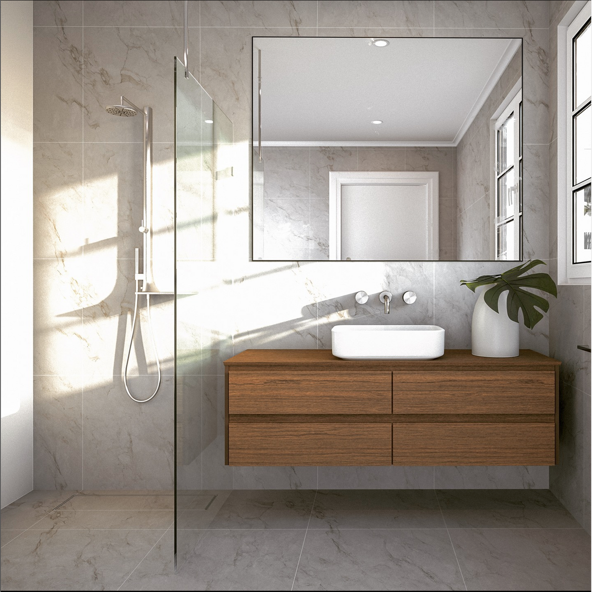 frameless shower screens Brisbane