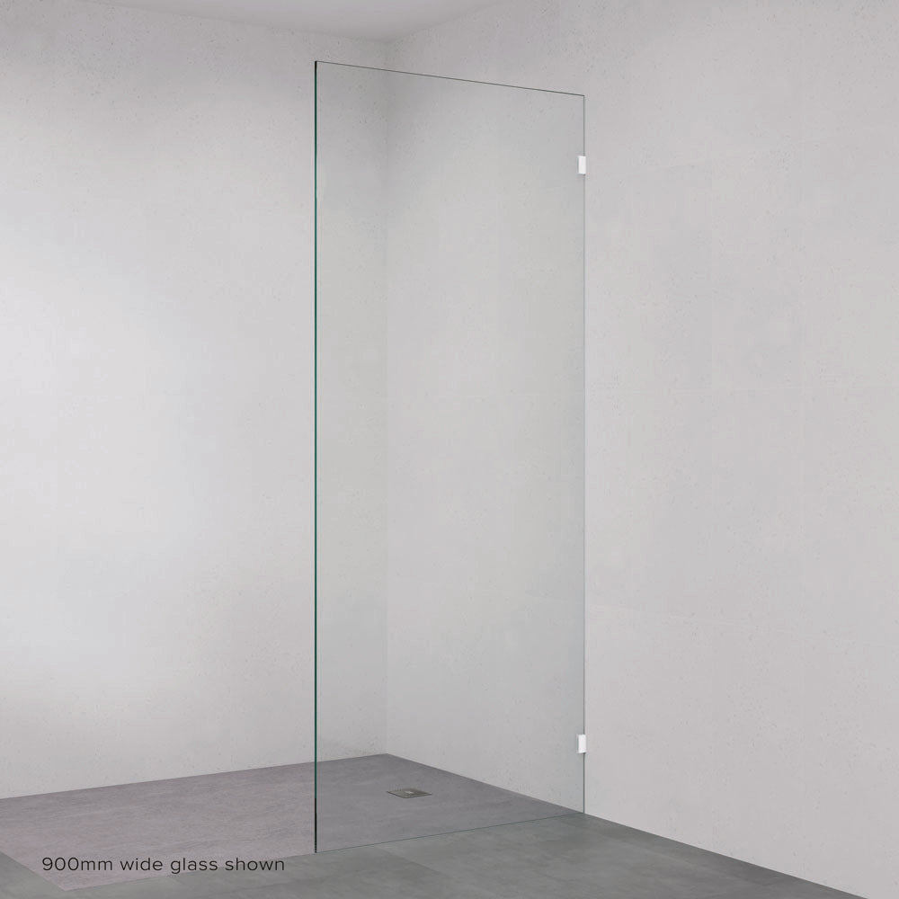 Rectangular Fixed Frameless Glass Shower Panel