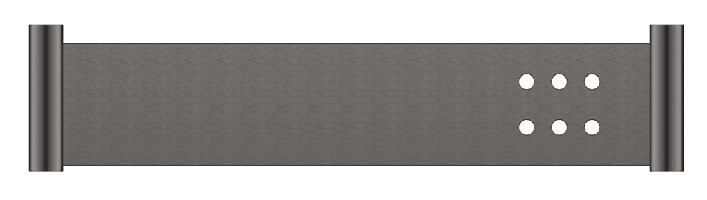 Mica Stainless Shelf - 400mm - Neche Interiors