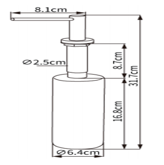Mica Soap Dispenser - Neche Interiors