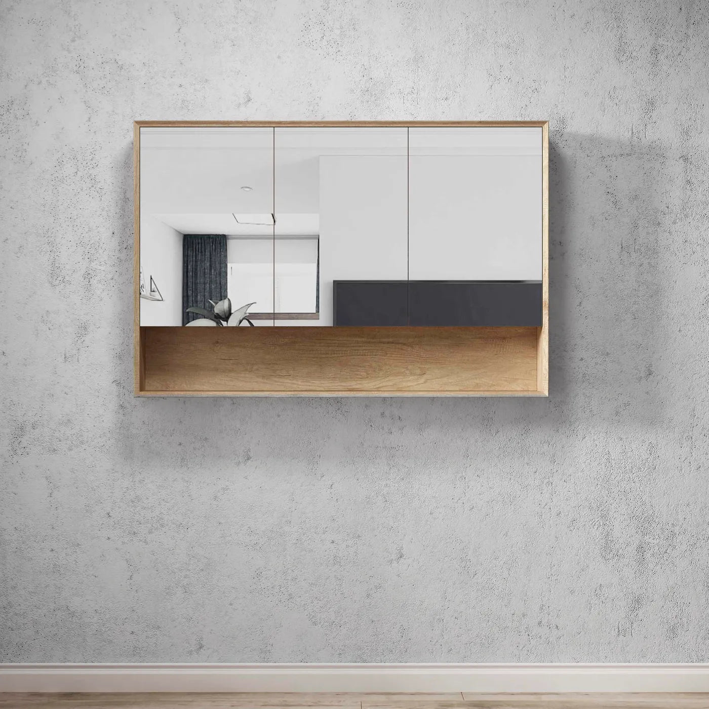 Byron Shaving Cabinet With Shelf - Neche Interiors
