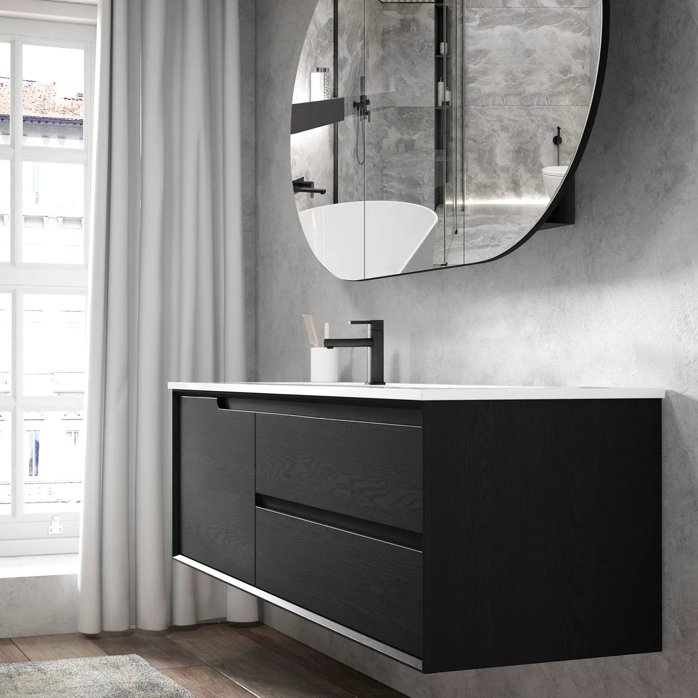 The Byron Collection - Black Oak - Neche Interiors