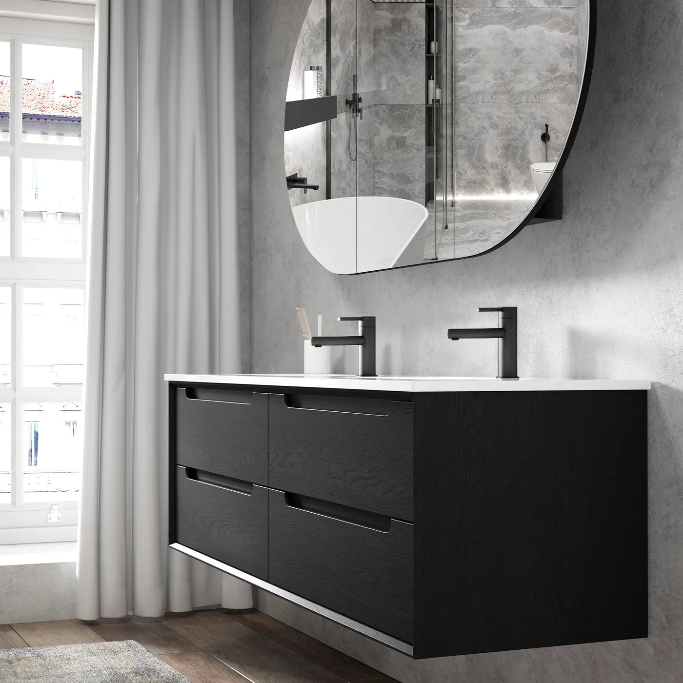 The Byron Collection - Black Oak - Neche Interiors
