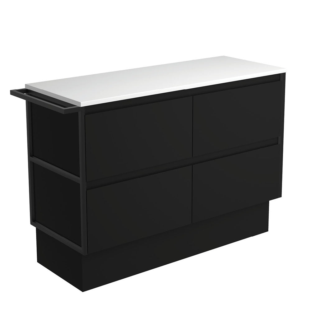 Amato Satin Black Cabinet