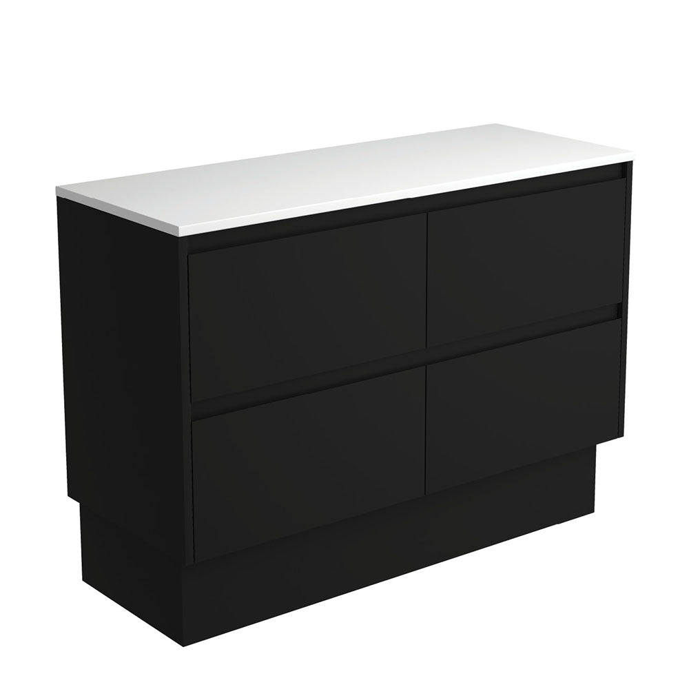 Amato Satin Black Cabinet
