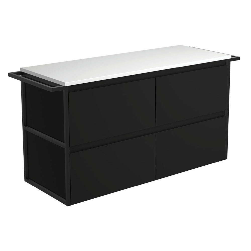 Amato Satin Black Cabinet