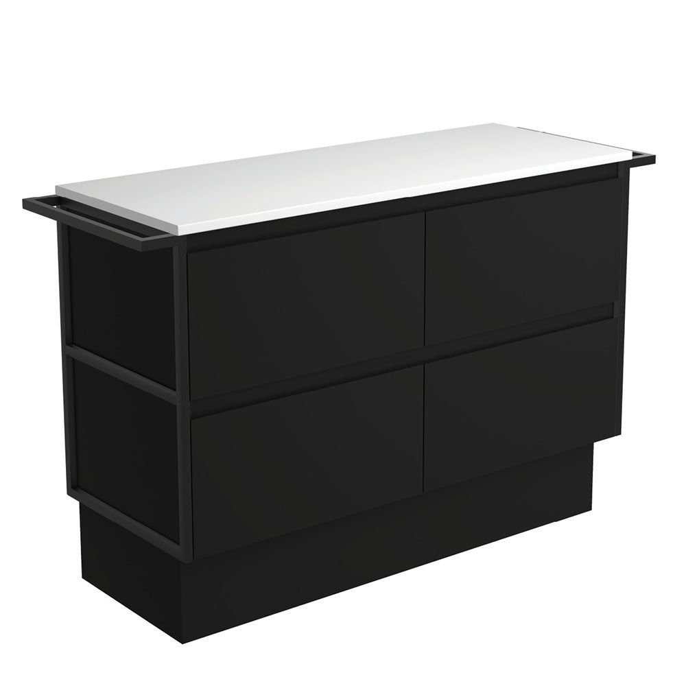 Amato Satin Black Cabinet