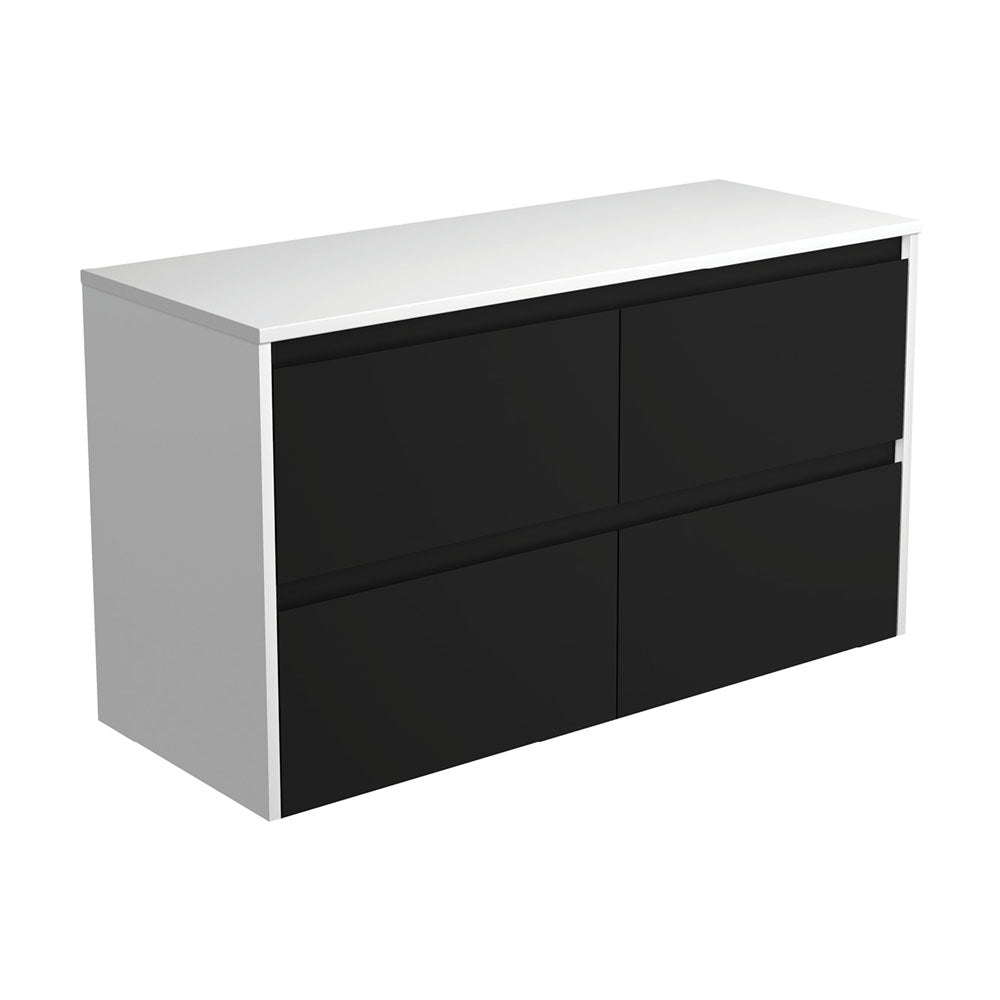 Amato Satin Black Cabinet