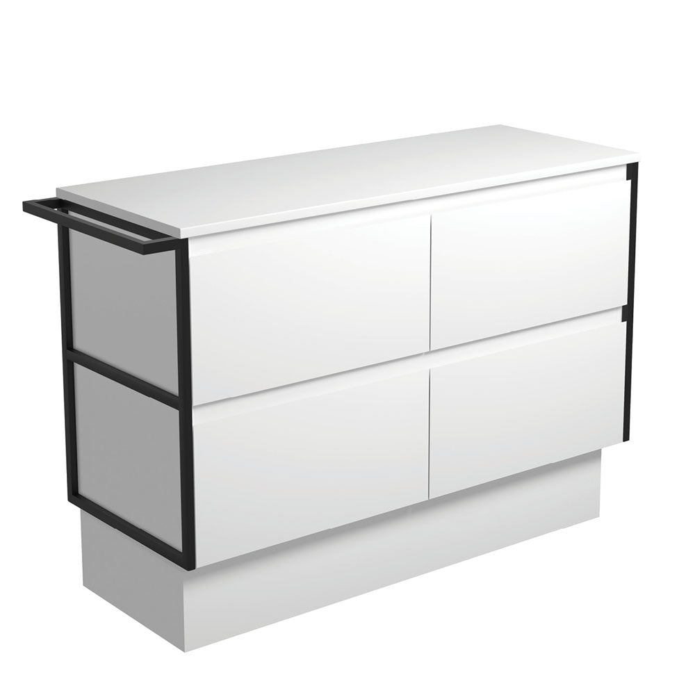 Amato Satin White Cabinet